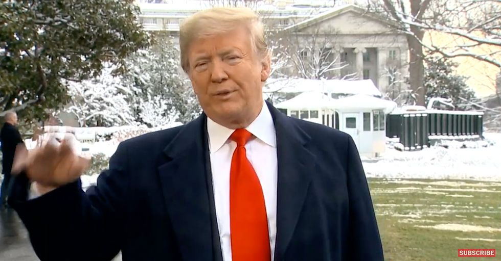 Press Asks Trump About Ocasio-Cortez. He Responds: "Who Cares?"