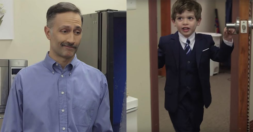Comedy troupe shows everyone what letting your 3-year-old decide if they're a boy or girl really looks like