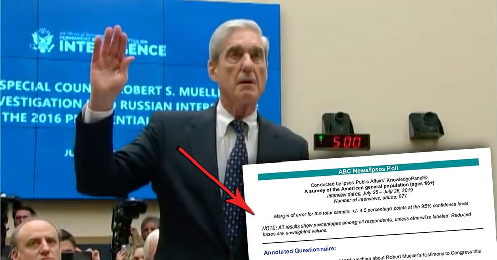 Poll Shows Mueller Testimony Did Nothing to Sway Americans