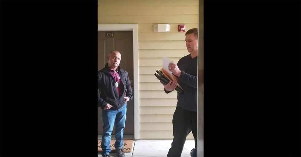 Secret Service Investigates Woman's Trump Threats, She Records the Encounter