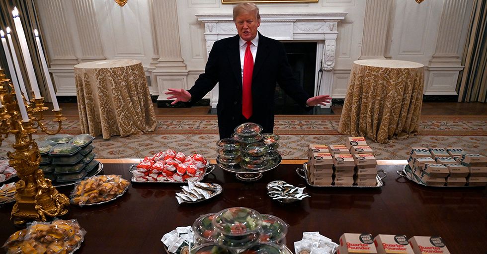Vox Writer Has Prissy Meltdown Over Donald Trump's Fast Food Spread