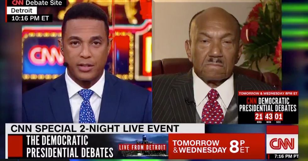 WATCH: Don Lemon Berates Pastor About Trump's Racism. Despite Pastor's Obvious Irritation.