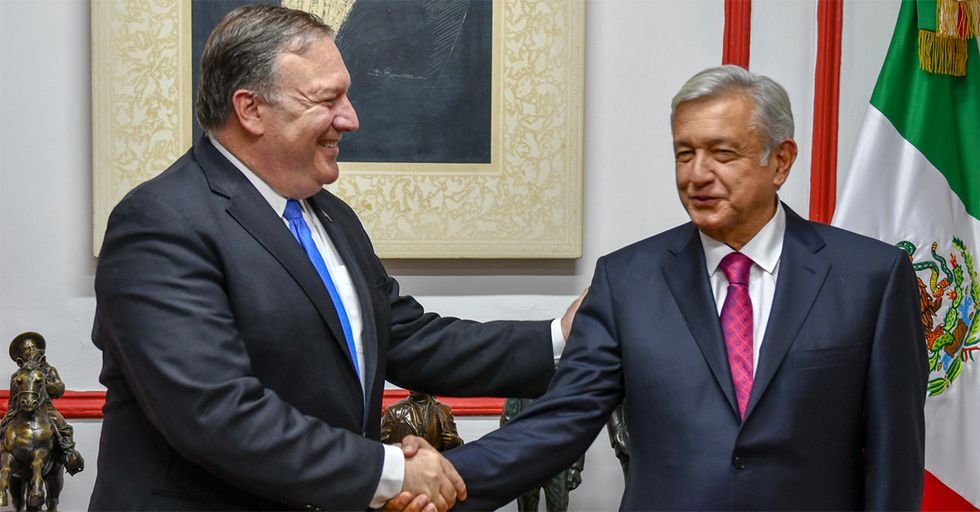 Mexican President Calls for Strict Gun Control...in America