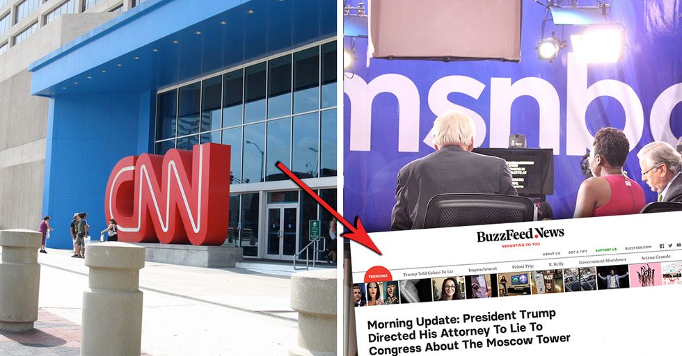 Leftist Media Outlets Jumped on Impeachment Bandwagon Over Disputed Buzzfeed Report