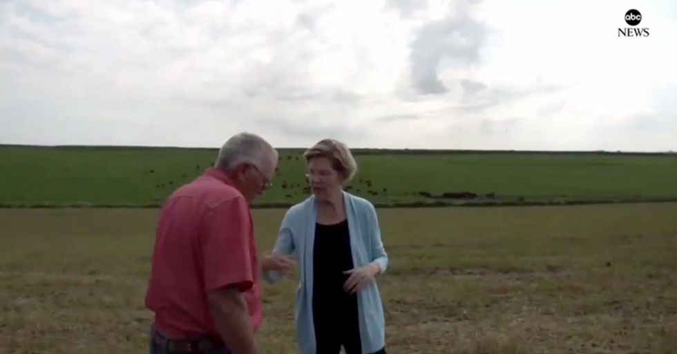 Iowa Rancher Teaches Elizabeth Warren a Lesson on What Actually Helps the Planet