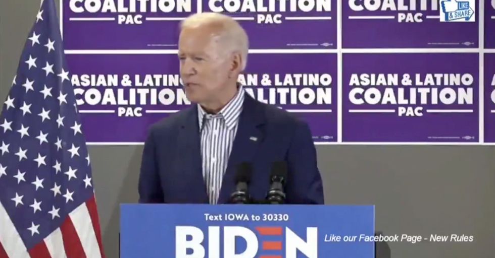 WATCH: Joe Biden Says Poor Kids are Just as Smart as 'White Kids.' That's Racist, Right?