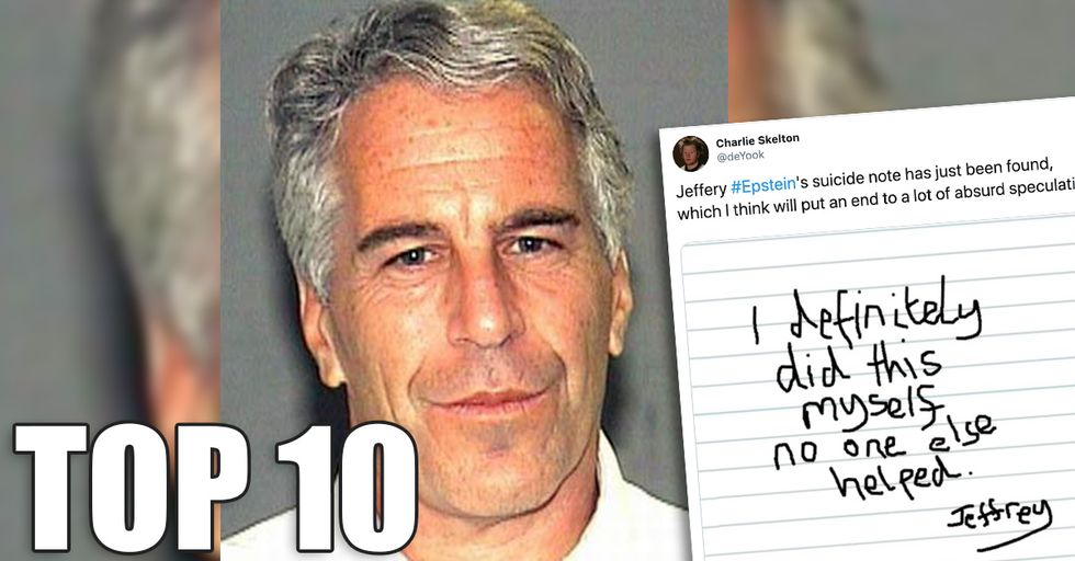 Top 10 Hilarious Reactions to Jeffrey Epstein ‘Suicide’ News
