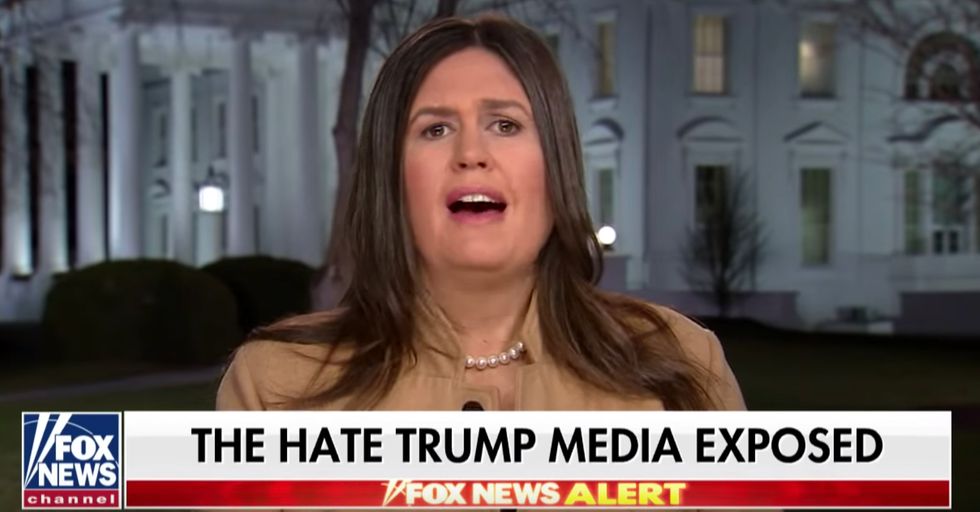 WATCH: Sarah Sanders Puts Media ON BLAST Over Covington High Students