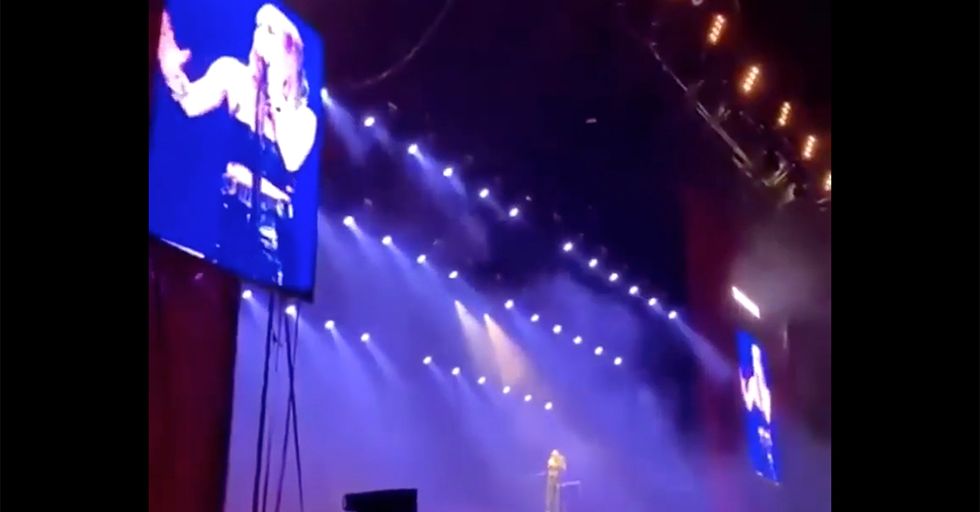 Miley Cyrus Rants Against Climate Change During Festival Show