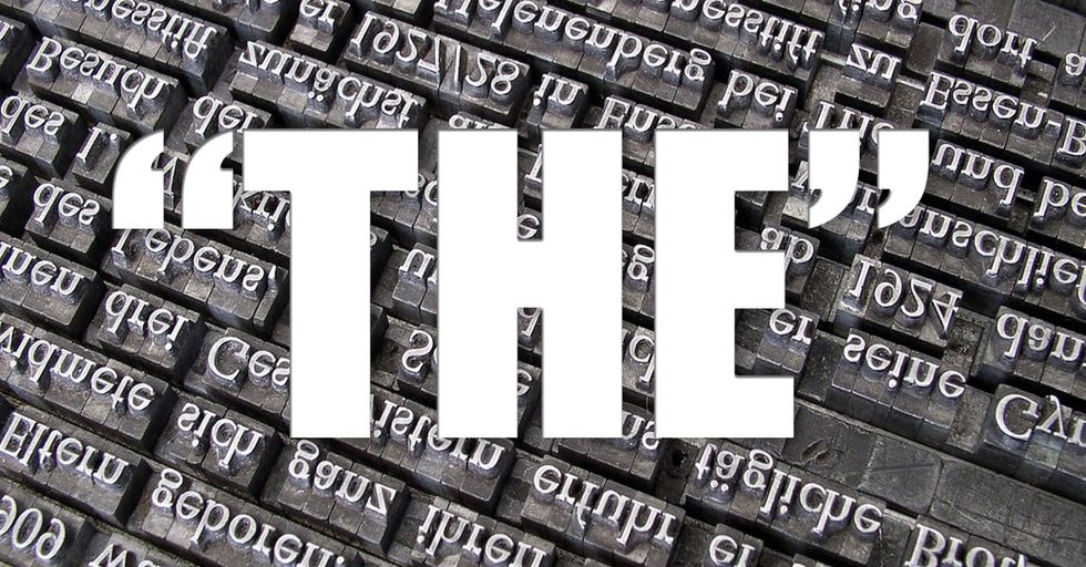 Ohio State University Wants the Word "THE" Trademarked