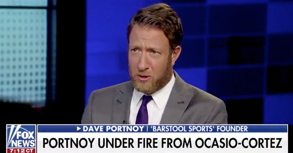 Barstool Sports President DOUBLES DOWN Against Alexandria Ocasio-Cortez