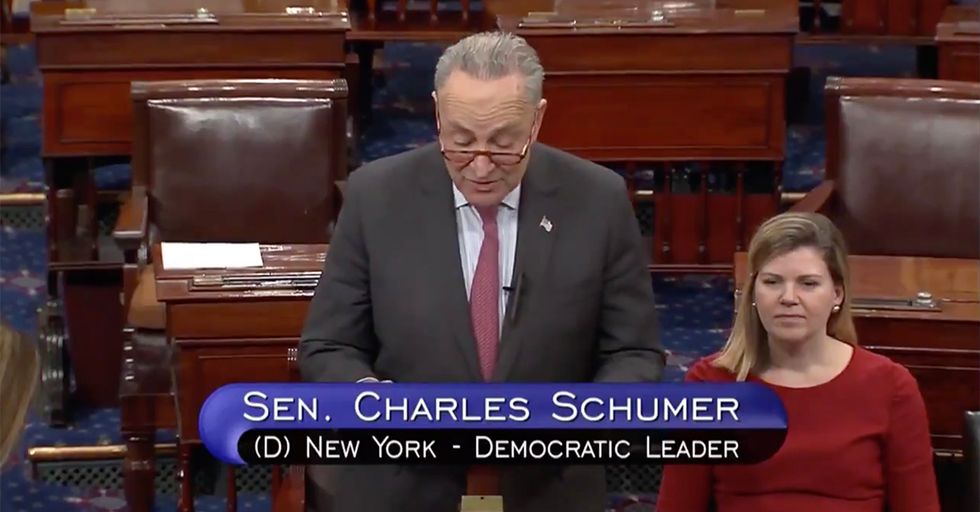 Chuck Schumer Admits Shutdown Cost Twice as Much as Border Wall