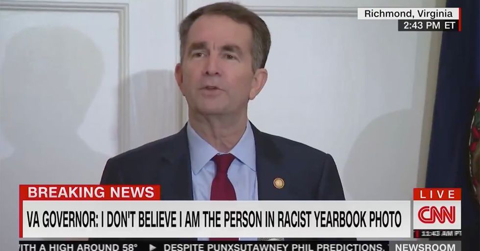 Ralph Northam Denies Appearing in Racist Photo, Admits to Wearing Blackface on Separate Occasion