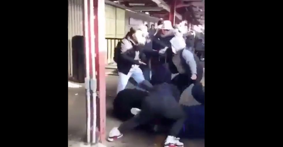 WATCH: MS-13 Shooting in New York Subway. How About that Gun Control Huh?