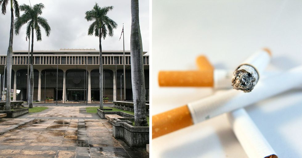 Hawaii Democrats Propose Ban on Cigarettes, Citing Authority Over Citizens' Health