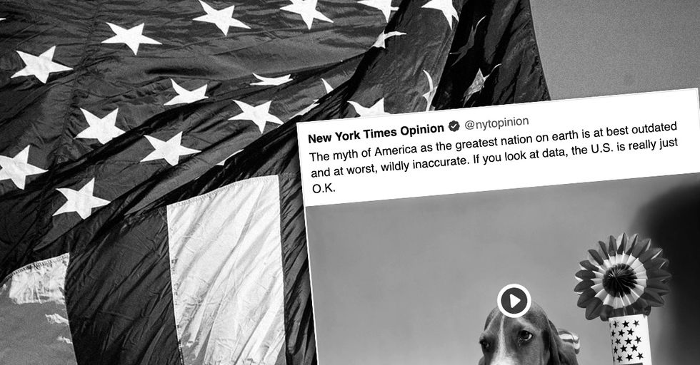 NYT Opinion Crapping All Over America Actually Proves America is Pretty Great