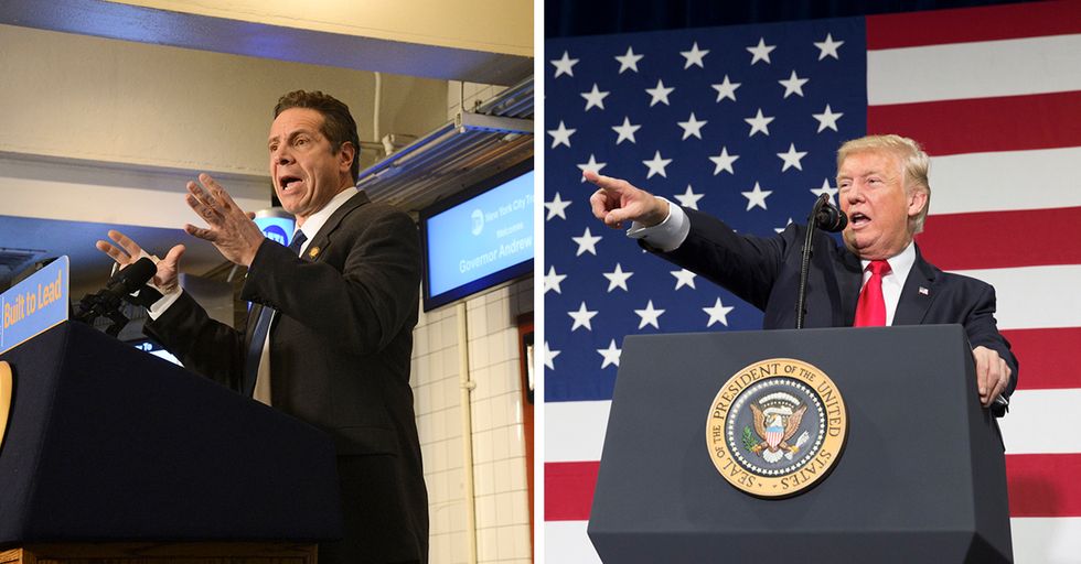 Andrew Cuomo Blames Trump Tax Cuts for New Yorkers' Exodus