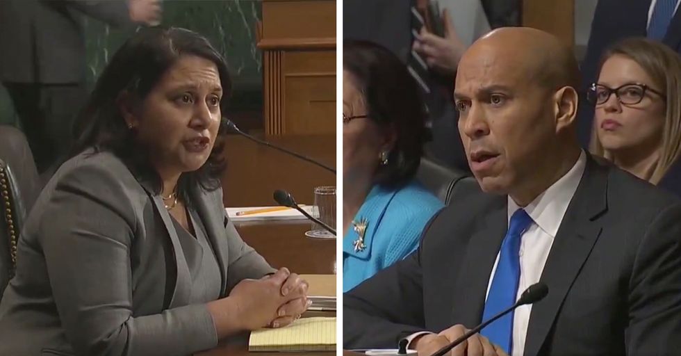 Judicial Nominee Educates Cory Booker on Proper Hiring Practices