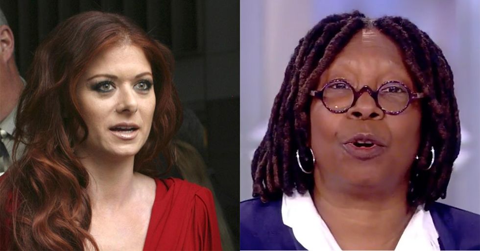 WATCH: Whoopi Goldberg WRECKS Debra Messing and Her Anti-Trump Blacklist