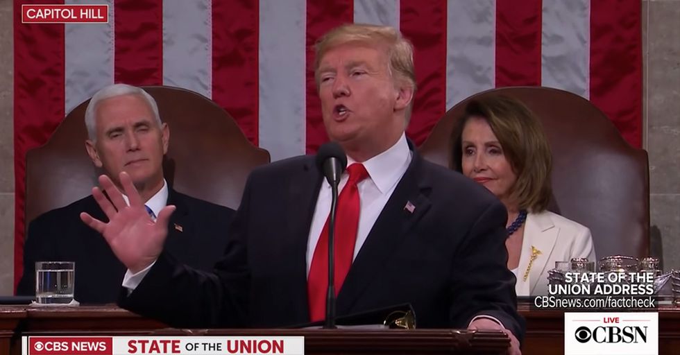 Democrats Sit When Trump Calls for End to Late-Term Abortion [VIDEO]