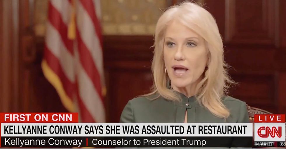 VIDEO: Kellyanne Conway Reveals Story of Attack from Last Fall