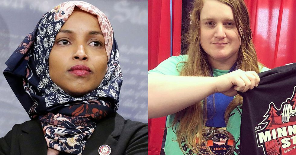 Rep. Ilhan Omar DEMANDS Investigation Into Banned Transgender Powerlifter
