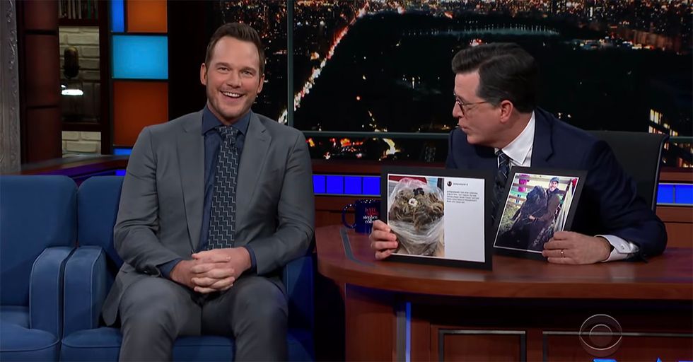 VIDEO: Chris Pratt Shares Inspiring, Spiritual Advice on the Late Show with Stephen Colbert