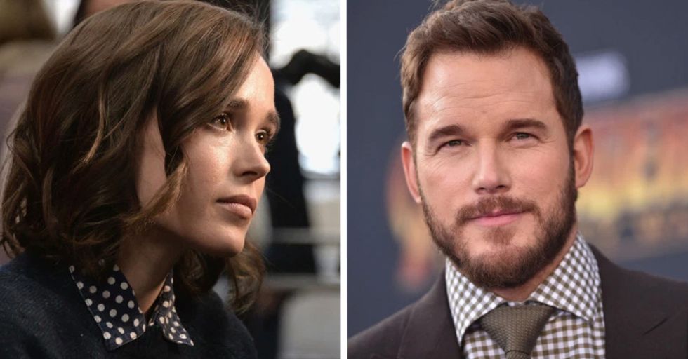 Ellen Page "Church Shames" Chris Pratt. That Makes Her An Anti-Christian Bigot, No?
