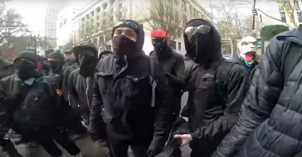 First-Person Footage Shows Portland Antifa Beating Down a Journalist [VIDEO]