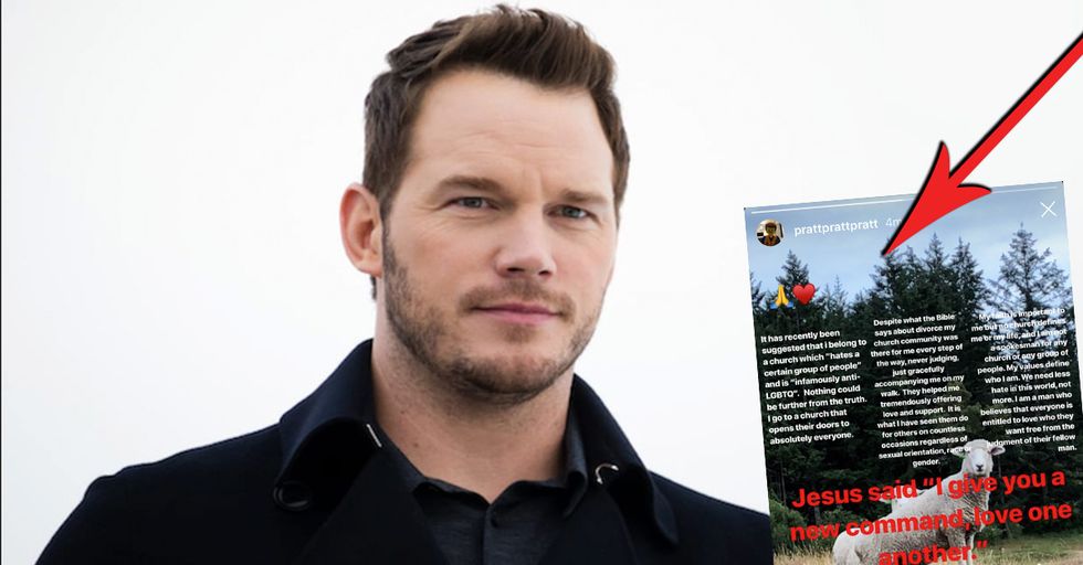 Chris Pratt Responds to Ellen Page's Church Shaming Comments