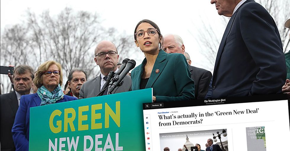 'Washington Post' Covers for Alexandria Ocasio-Cortez With Bogus 'Fact Check'