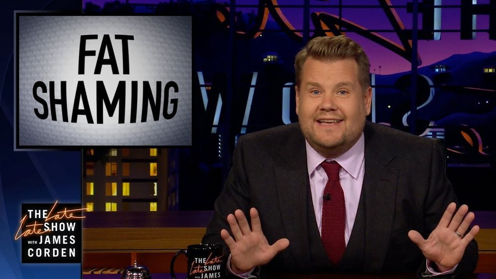 WATCH: James Corden Issues Response to Bill Maher's Fat Shaming Video