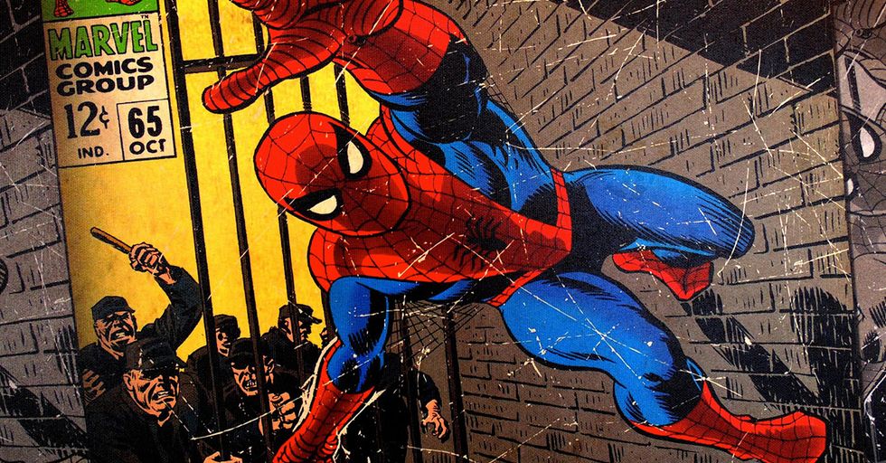 Teen lures a pedo to a park, then proceeds to beat the tar out of him... while dressed as Spiderman