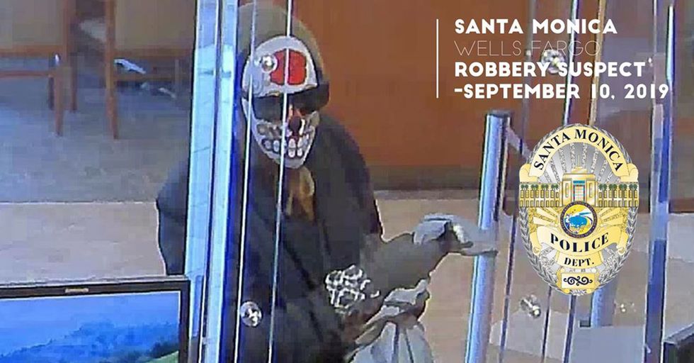 CALIFORNIA: Bank Robber May Also be Charged with 'Cultural Appropriation'
