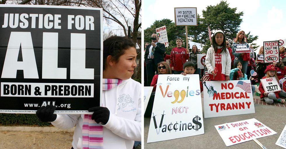 Leftist Op-Ed Compares Pro-Life Advocates to Anti-Vaxxers