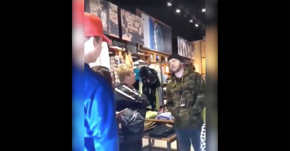 Store Employee Fired After Saying 'F**k You' to Child Customer in MAGA Hat