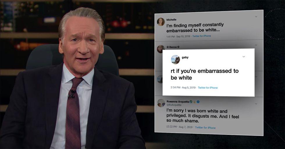 WATCH: Bill Maher Dunks on Virtue Signalling Liberals "White Guilt"