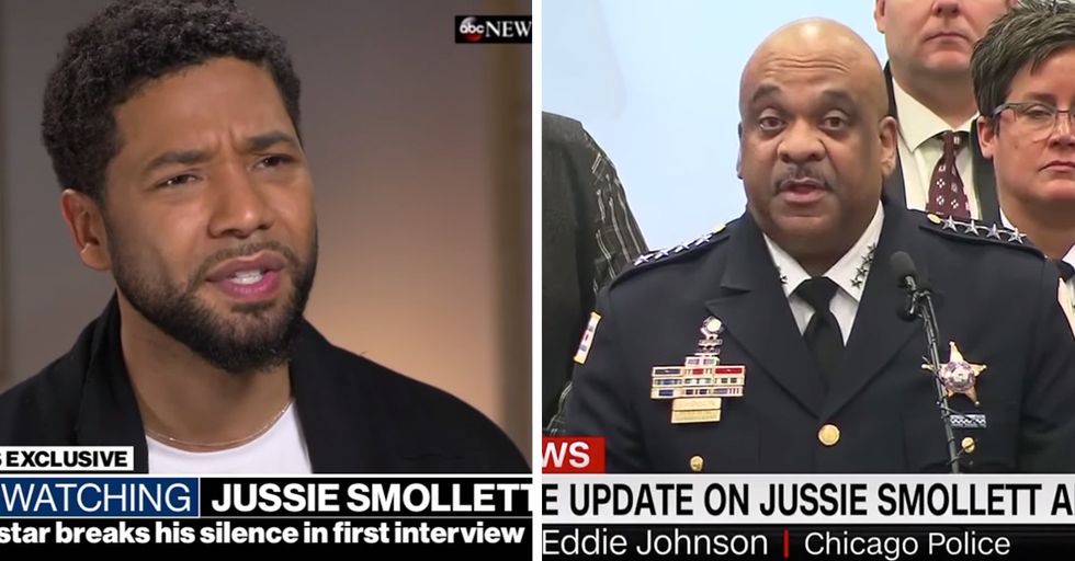 This Mashup of Jussie's Whining Interview with Superintendent Smackdown is Brilliant