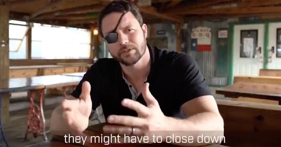 Dan Crenshaw Highlights a Small Business Nancy Pelosi is Holding Hostage [VIDEO]
