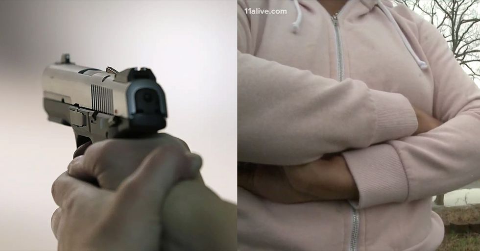 Armed 79-Year-Old Woman Fends Off Home Intruder: "...I'll Blow Your Brains Out!"