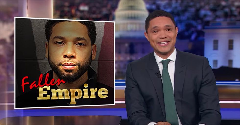 WATCH: Trevor Noah's "Silver Lining" of the Jussie Smollett Story is Perfect