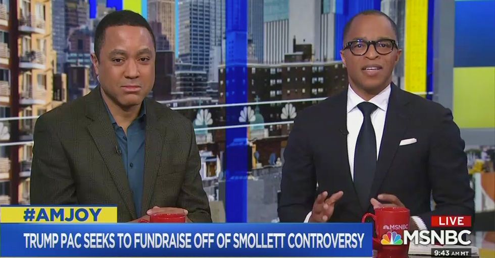 MSNBC Contributor Blames Trump for Jussie Smollett Hoax