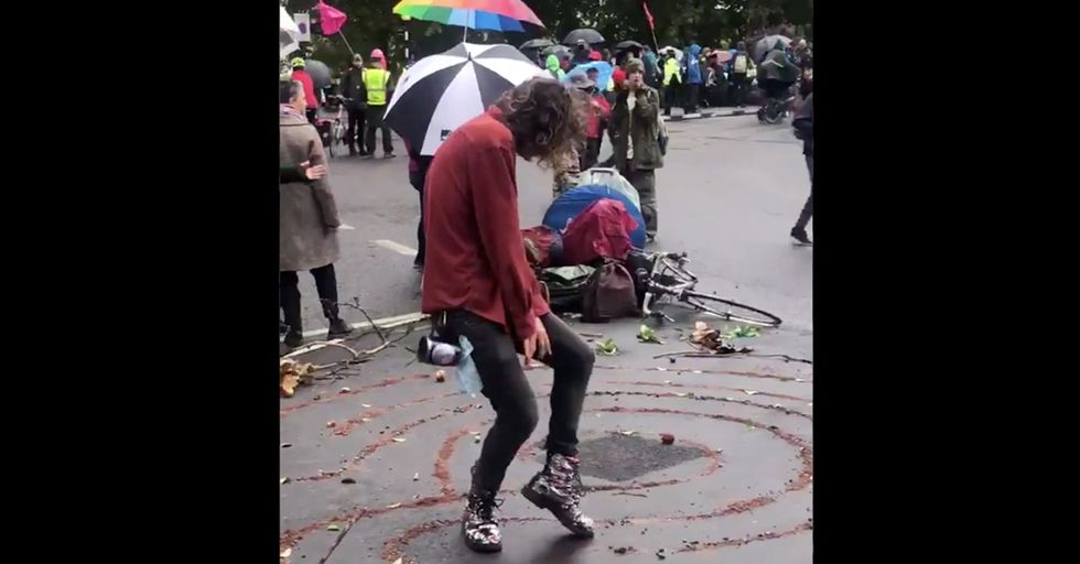WATCH: Climate Hippies Dance in a Circle. We are Saved.