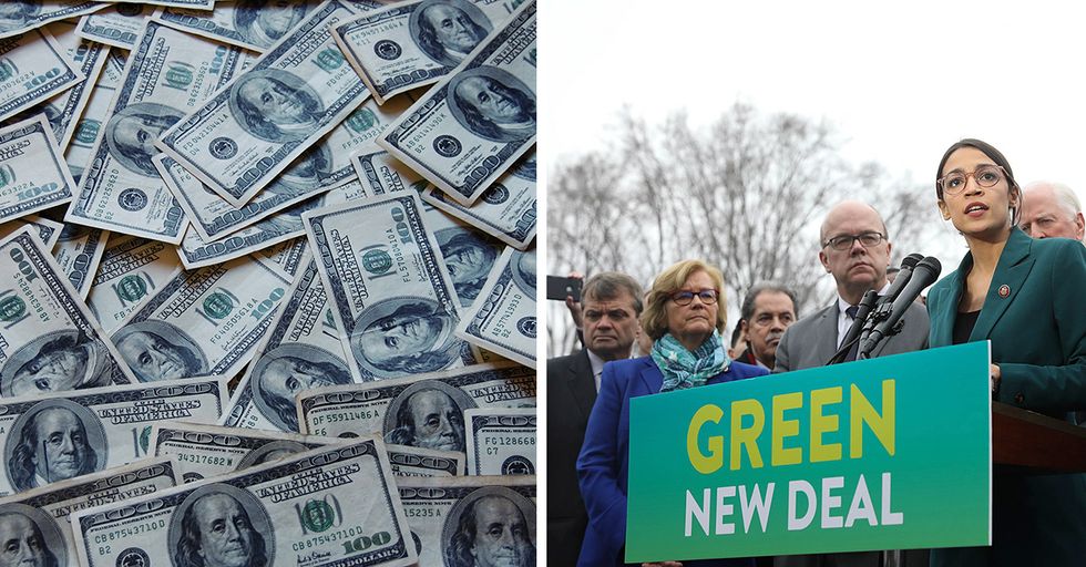 'Green New Deal' Would Cost Up to $90 Trillion In Tax Dollars