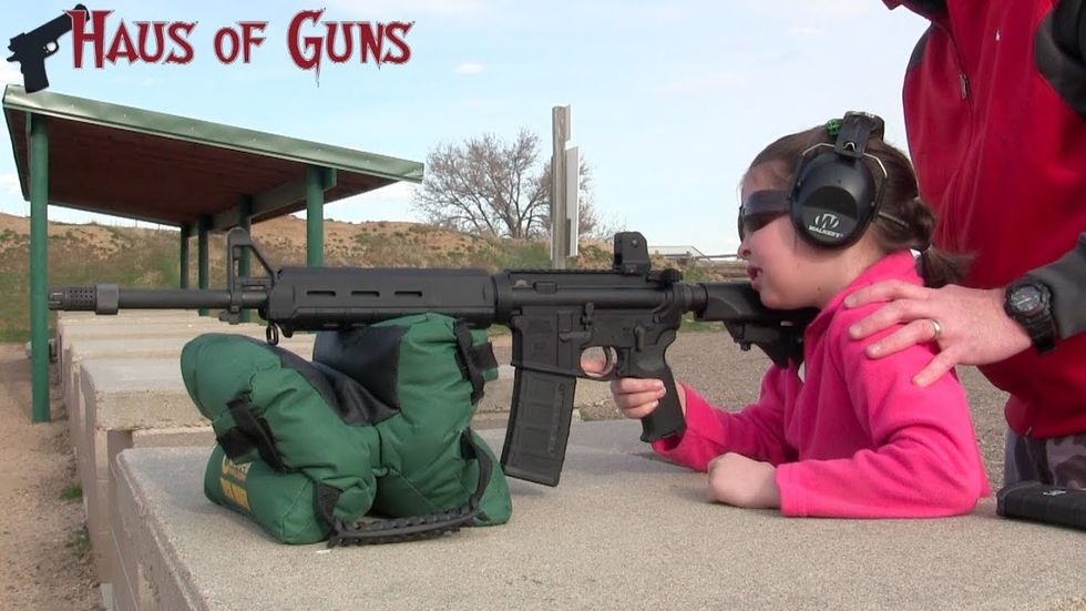 AR-15: So Scary, A 7 Year Old Girl Can Use It