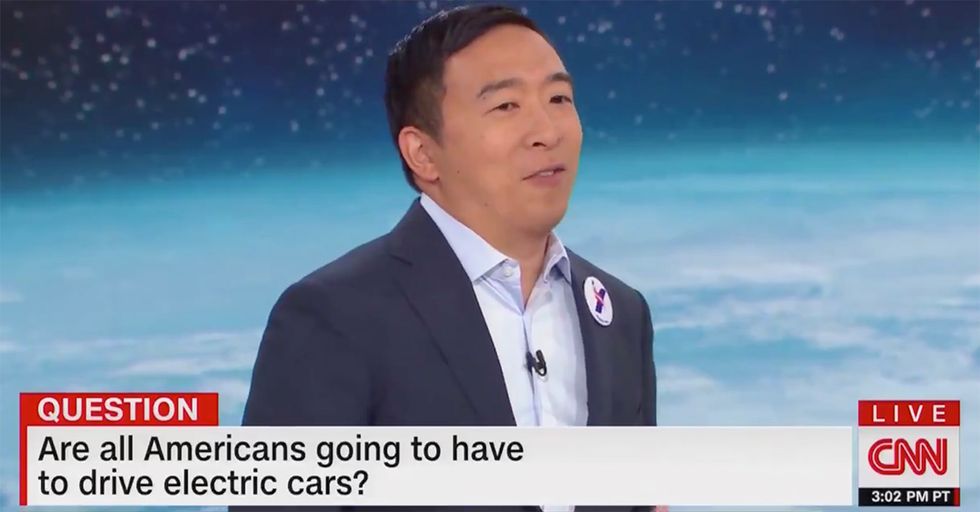 WATCH: Andrew Yang Wants a Mandatory Buyback...for Cars