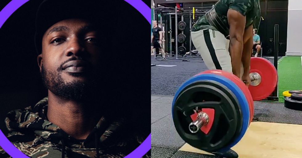 TROLLMASTER: Rapper Mocks Leftists by Smashing Women's Weightlifting Records... 'As a Woman'!
