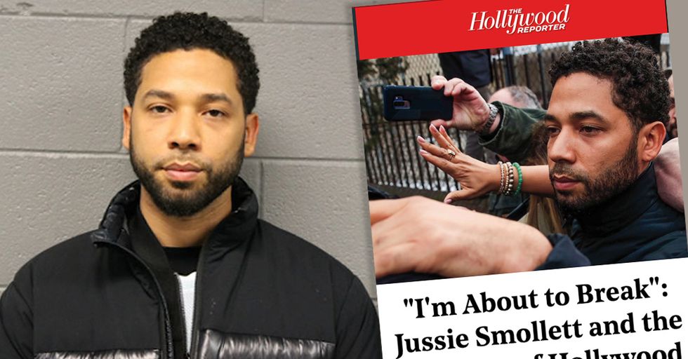 Hollywood Reporter Tries Blaming Jussie Smollett's Behavior on "Pressures of Fame"