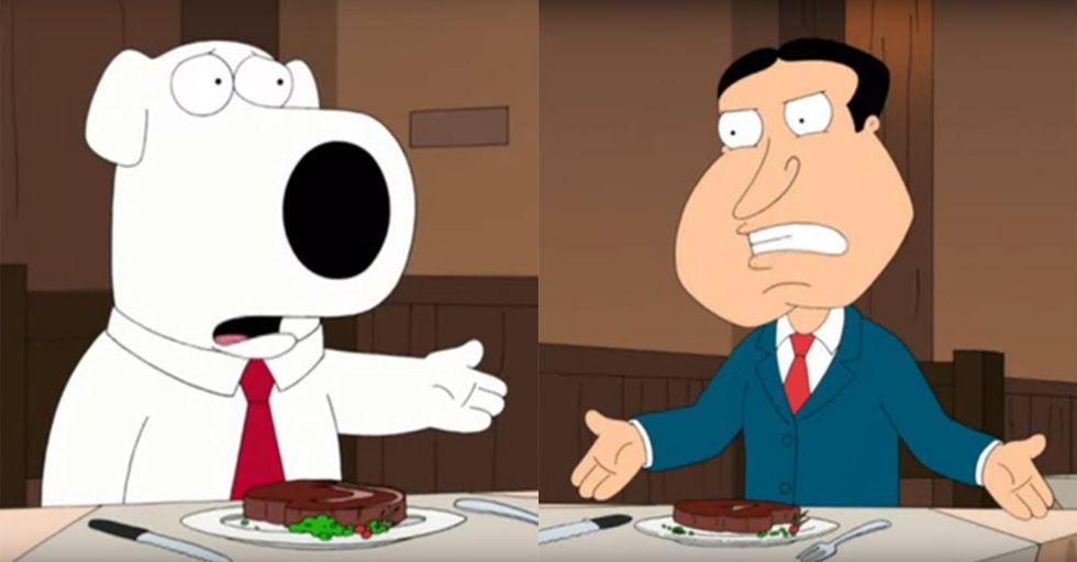 FLASHBACK: Family Guy Rants About Male Feminists and Pretentious Liberals