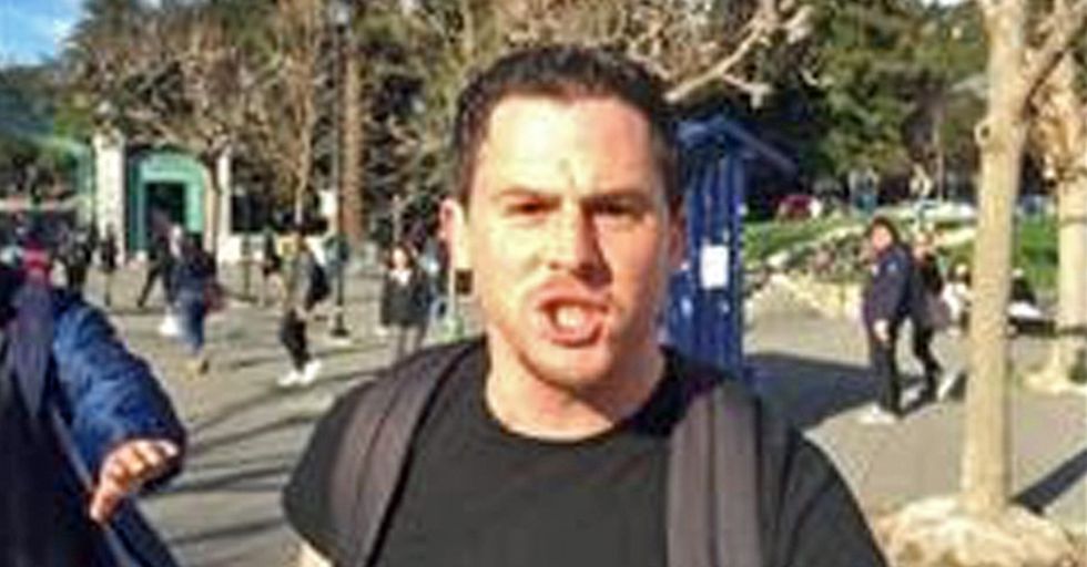 Man Who Attacked Conservative Student at Berkeley Gets Busted